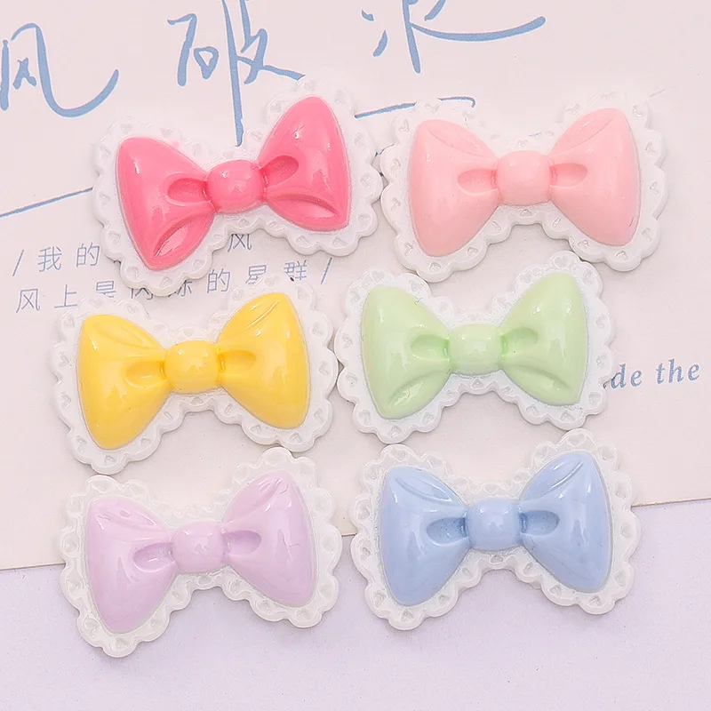 Resin Jewelry Accessories 10 Pcs New Lovely Mini Cartoon Butterfly Junction Resin Scrapbook Diy Jewellery Hairpin Accessories Decorate Craft resin hairpin accessories resin jewelry accessories