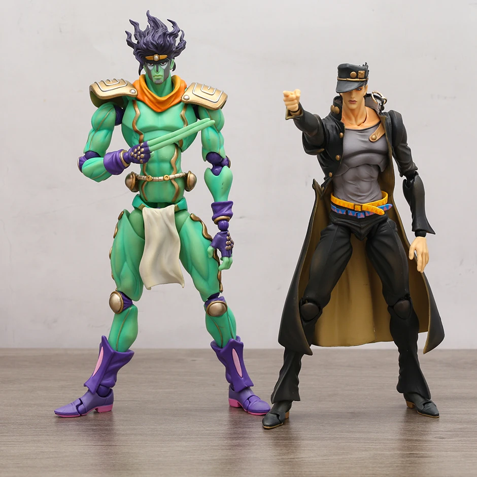 

Большая статуя супер экшн JoJo's невероятные приключения Kujo Star Platinum PVC Model Anime Коллекционная фигурка игрушка Gift
