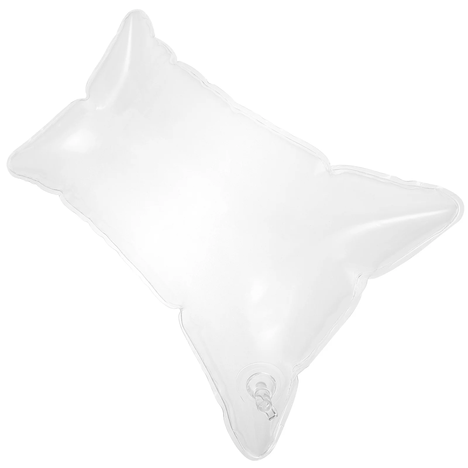 

Inflatable Travel Pillow Portable Compact Air Pillow Clear Backpacking Pillow Neck Head Lumbar Support Blow Up Pillow Camping