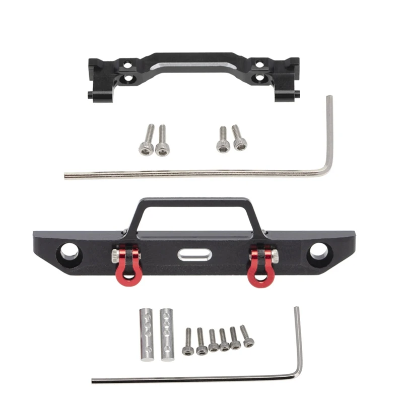 

Лидер продаж 2023, 2 шт., металлический передний бампер с фиксированным кронштейном для AXIAL SCX24 90081 1/24, для радиоуправляемой машинки