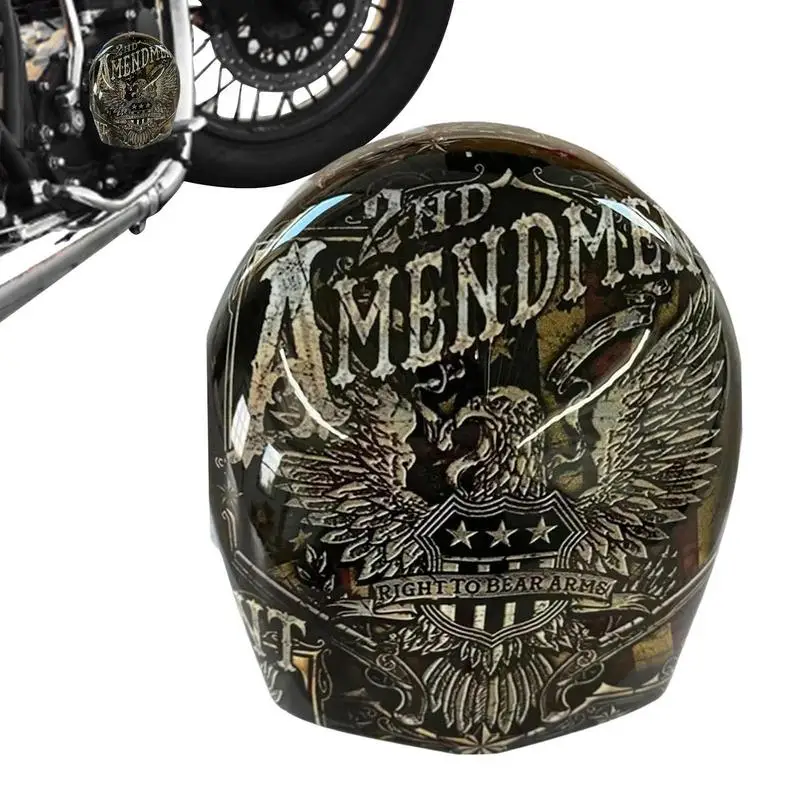 

Motorcycle Horn Cover Resin Skull Cowbell Cover Sample Universal Eagel Halloween Street Tour Glide Case For Auto Decor Accessory