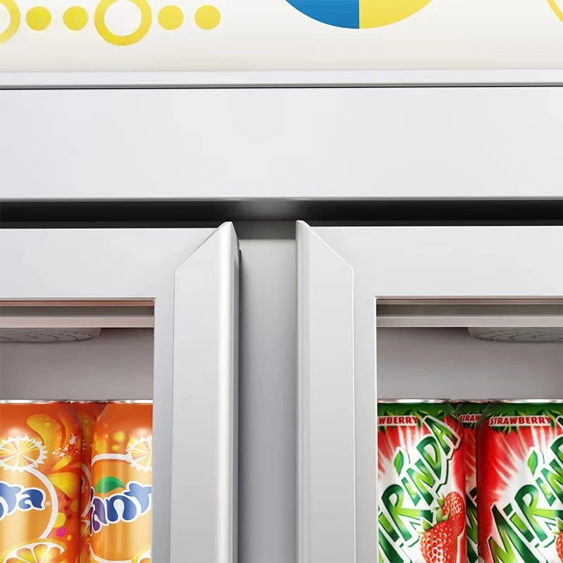 Supermarket Refrigerator Showcase Display Cooler Portable Instant Beverage Chillers - Image 5