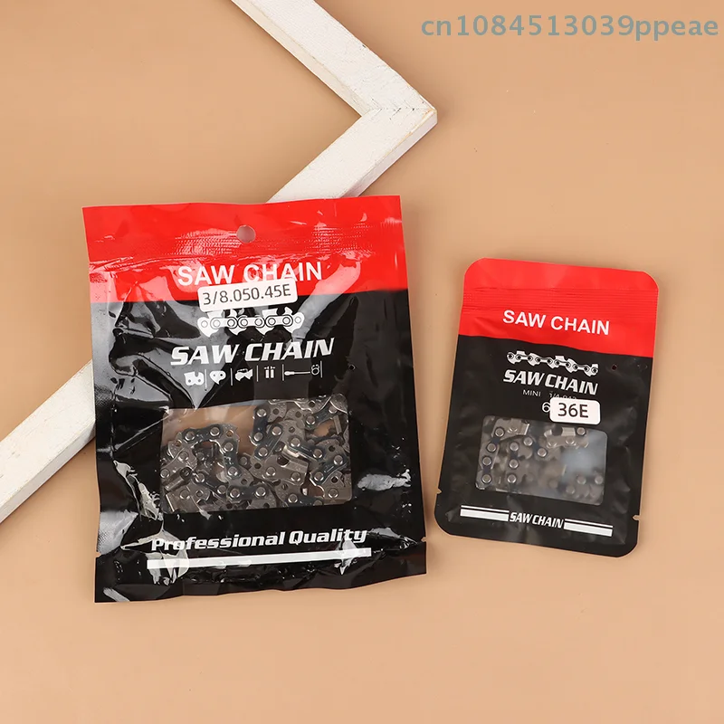 Versatile Metal Chainsaw Chain Blade for Wood Cutting - Electric Saw Accessory (Multiple Size Options)