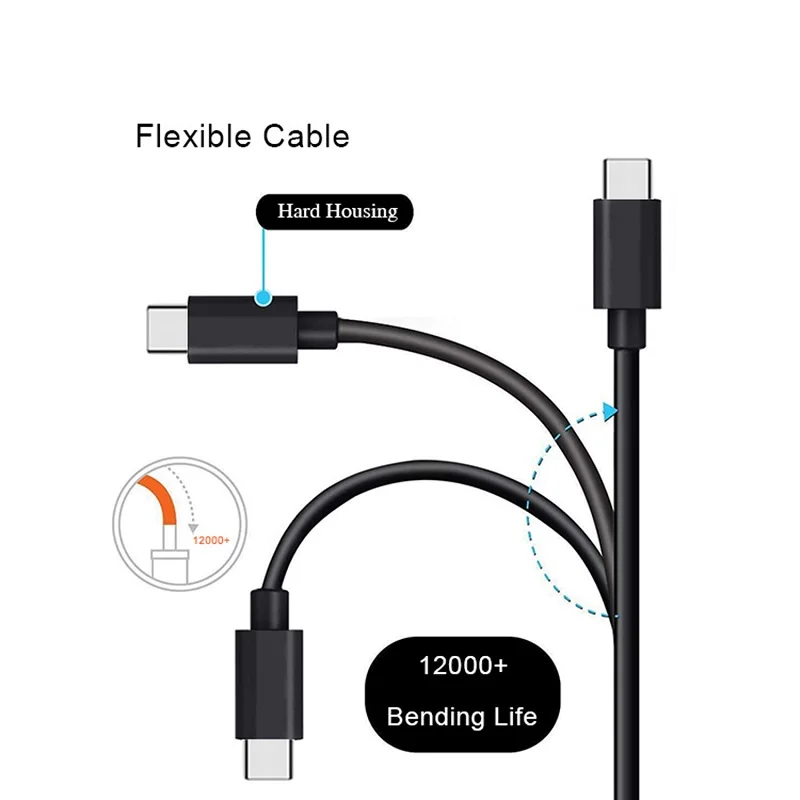 High-Speed 30W USB A to Type C Charging Cable - Fast Charge, Data Transfer, Multiple Lengths Available