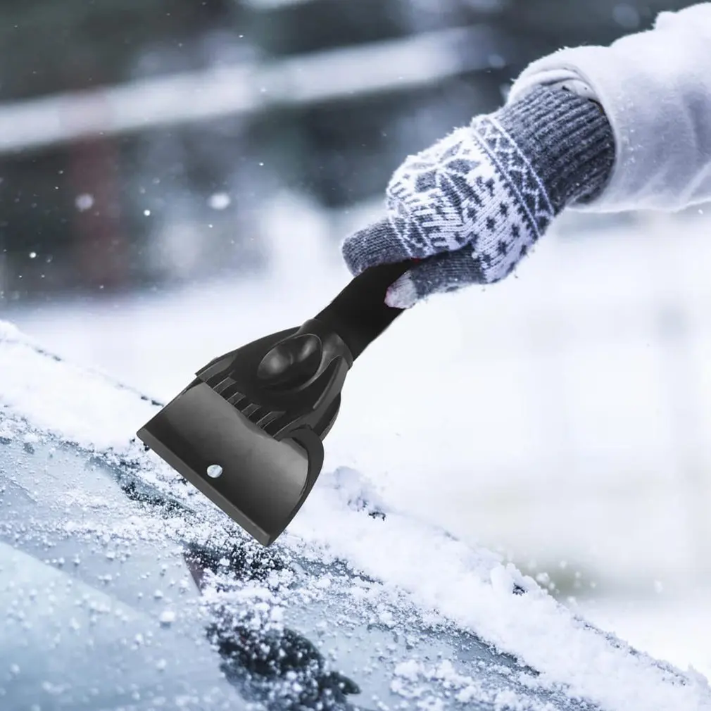 Magic car ice Scraper (24 Inch) Windshield Brush and Scraper Snow Removal  Car Brush with Comfortable Foam Grip for Cars, Trucks, SUVs, Windshield