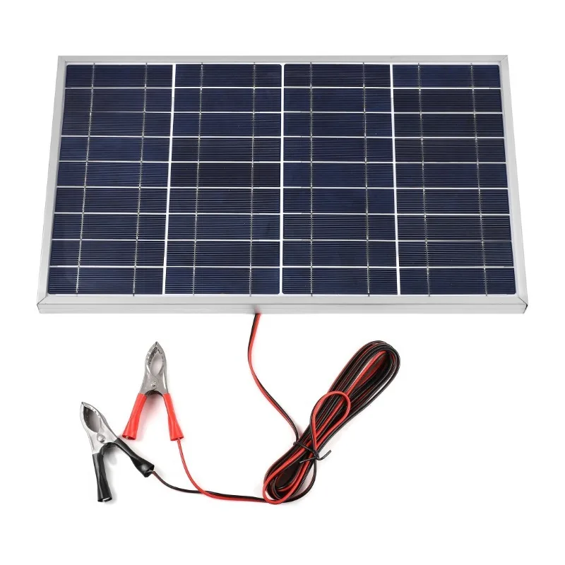 Description Picture 6 of itemSolar Panel 300W 18V Aluminum Frame Polycrystalline Silicon Solar Charging Panel Outdoor Rechargeable Solar Cell Solar Generator