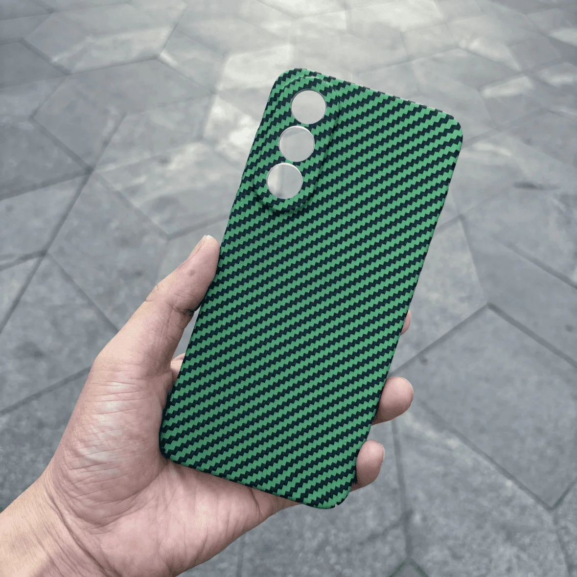 OnePlus Nord 5 Carbon Fiber Pattern Ultra-Thin Shockproof Phone Case
