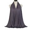 106272-8debbf.jpg Écharpe Hijab en Jersey de coton Modal de qualité supérieure, châle musulman Long, Turban doux uni, bandeau pour femmes, bandeau africain 170x60cm