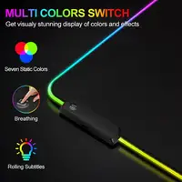 Diy Large Mouse Pad HD Custom Led Rgb Mousepad Luminescence Mouse mat Computer Laptop Gamer Pasd PC Gaming Cool Big Desk Mat XXL - Image 4