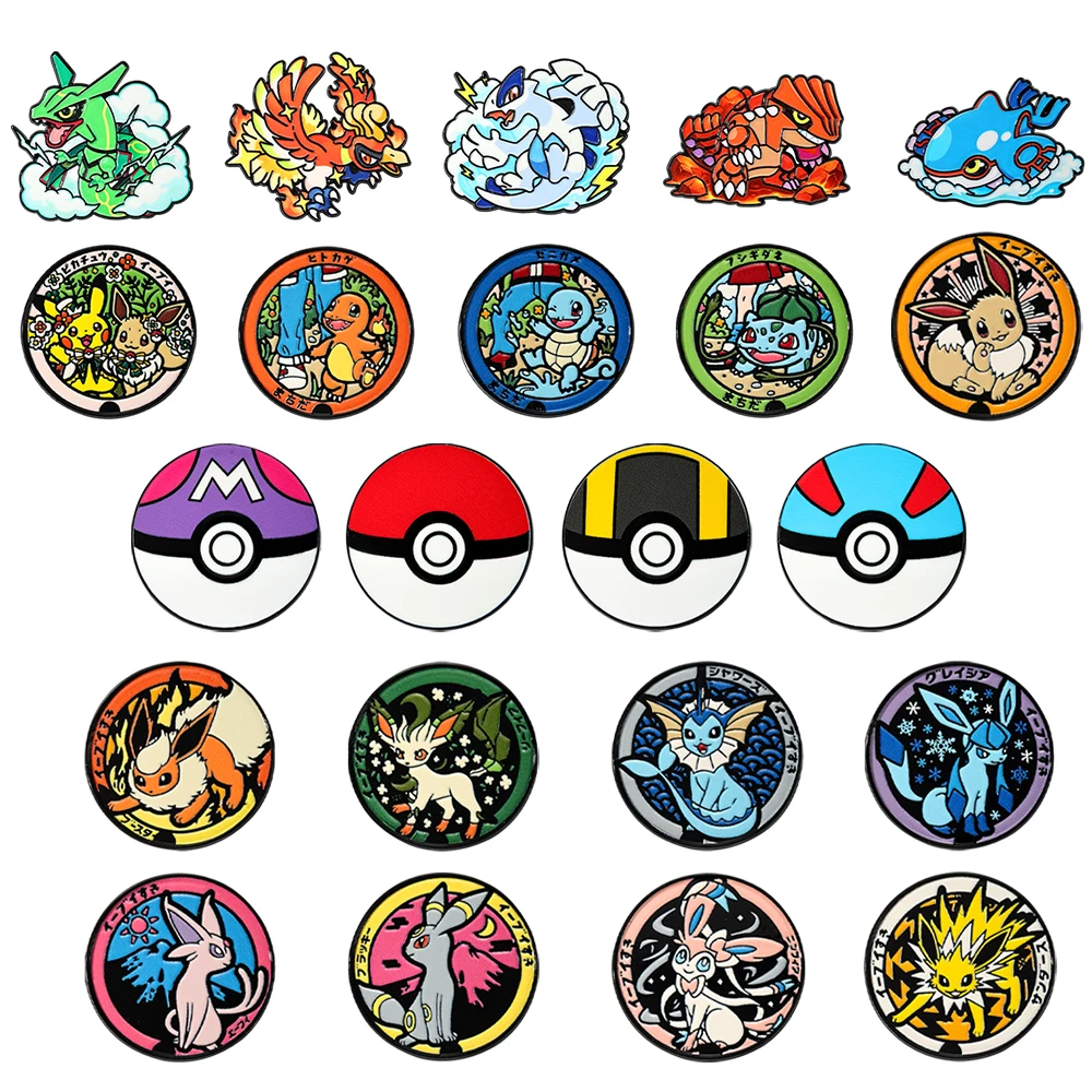 Cartoon Character Japanese Anime Enamel Pin Set – Monster Creature Collection Novelty Gift