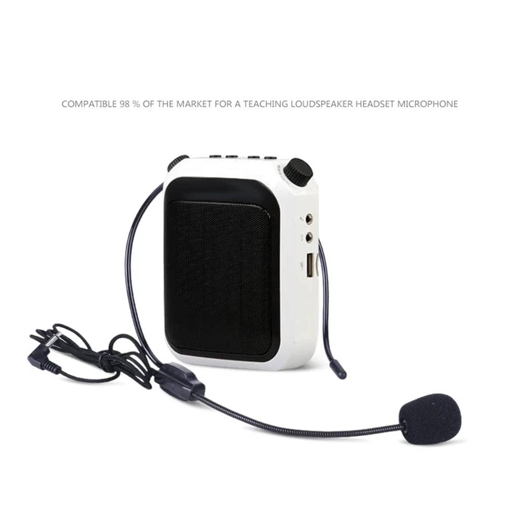 Portable Head-mounted Headset Microphone Wired 3.5mm Plug Guide Lecture Speech For Teaching Meeting headset microphone