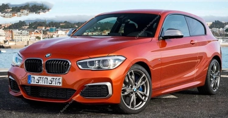 Spoiler Anteriore Per BMW 1 Series F20 F21 - Lip In Carbonio Look - Foto 11