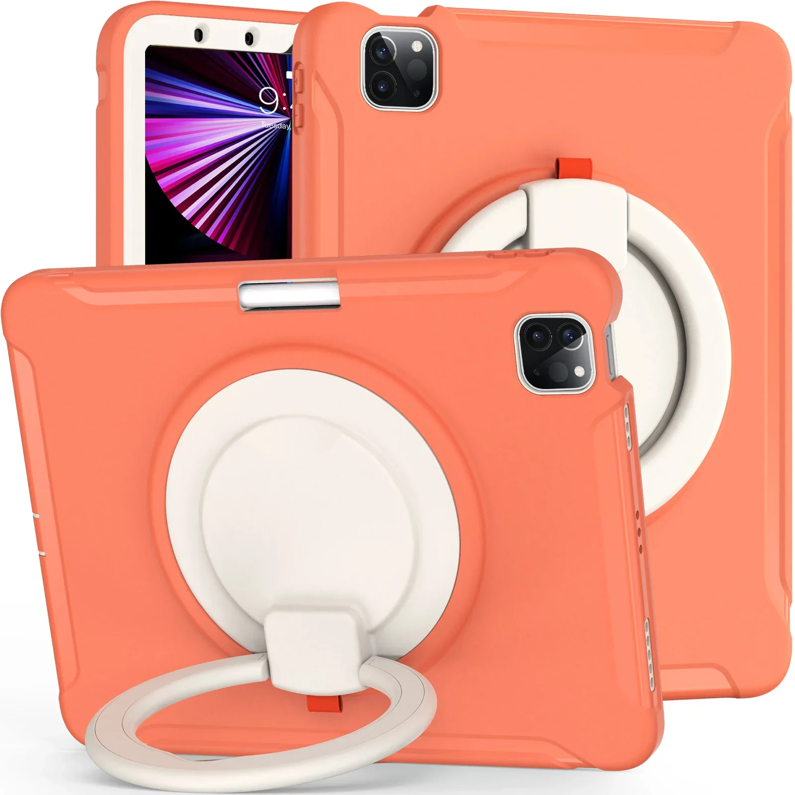 Shockproof Handle Stand Tablet Case - Enhanced Protection and Versatile Functionality
