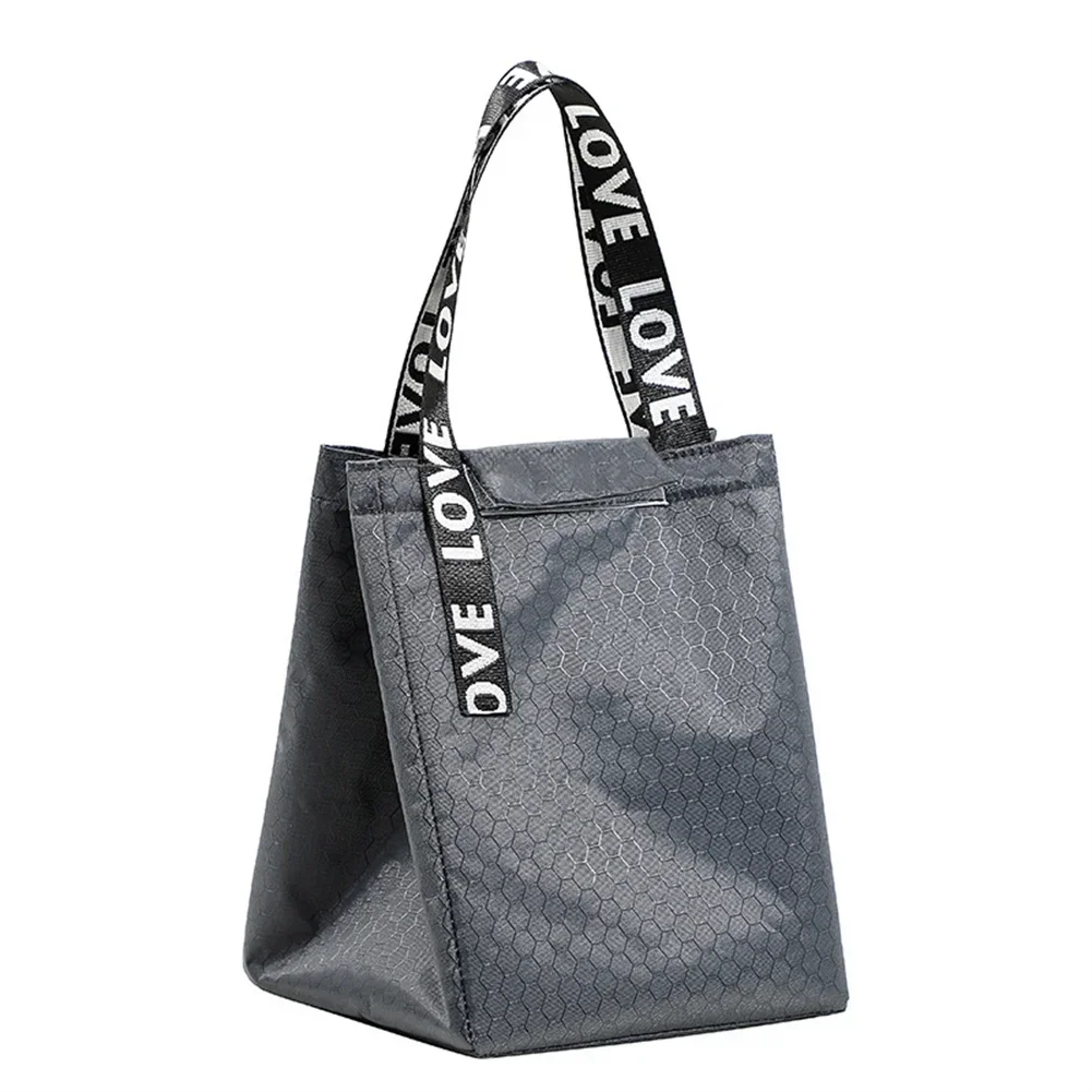 Picnic Bag Lunch Bag Grocery Drinks Fruit Salads Container High Quality Portable Waterproof Lunch Containers