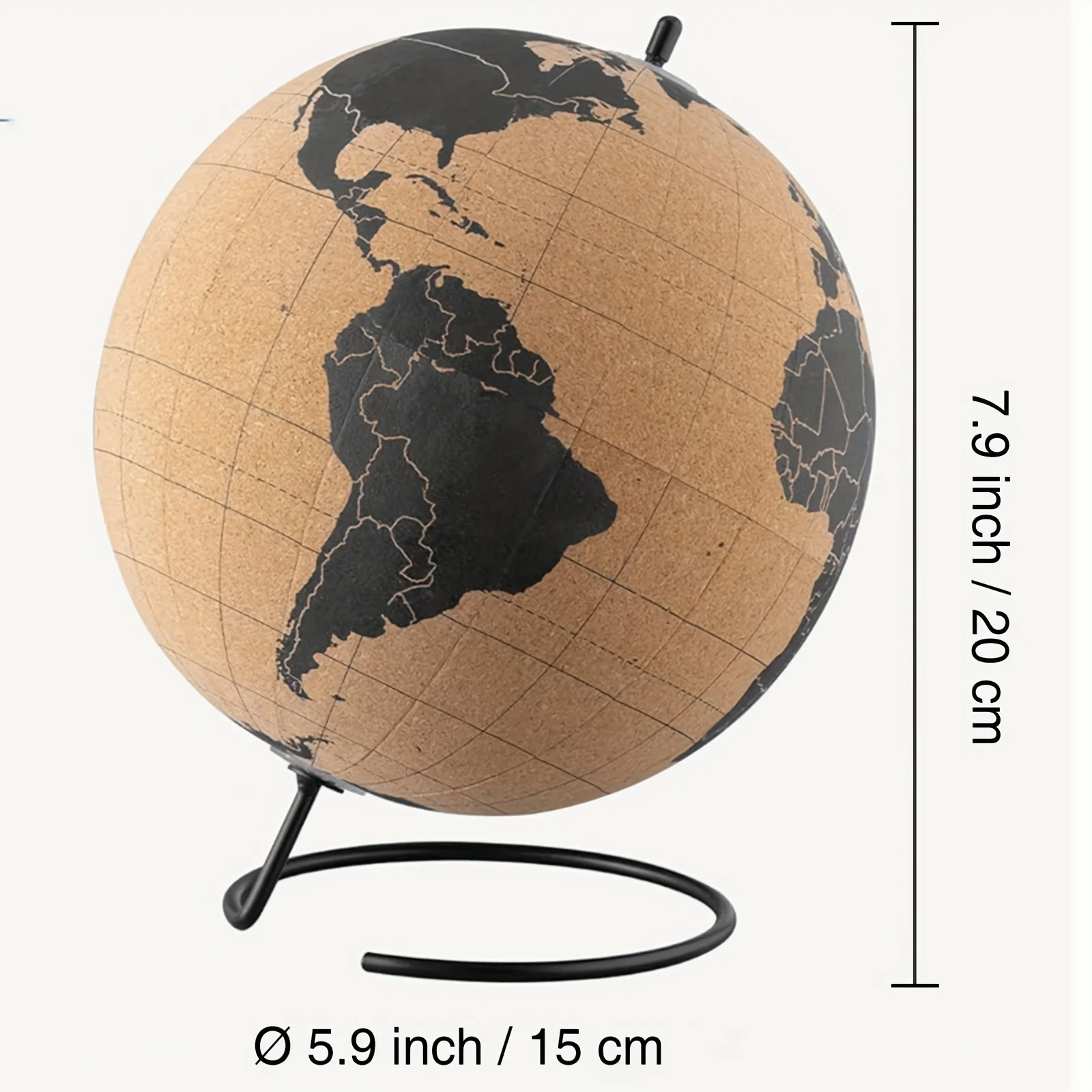 Happy Working CMMO1314 Decorative Globe 21.5 X 29 Cm Original Creative