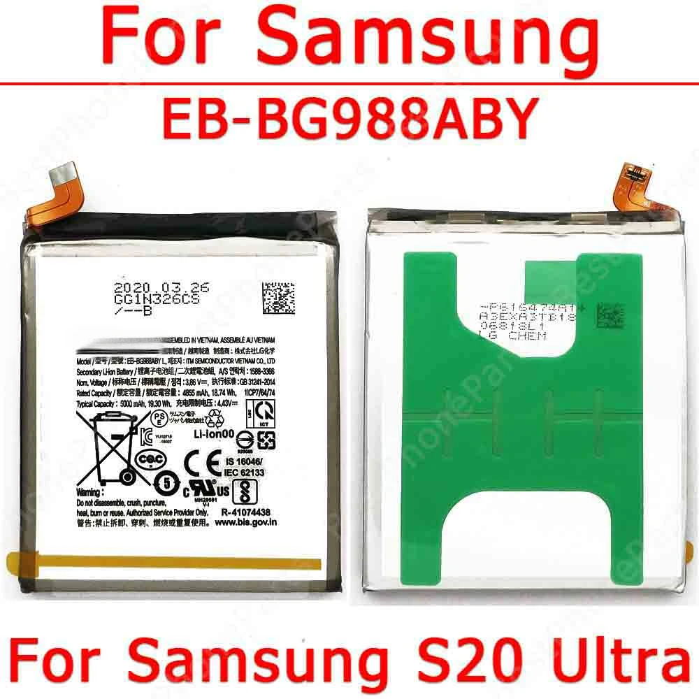High-Performance Li-ion Battery Replacement for Samsung Smartphones