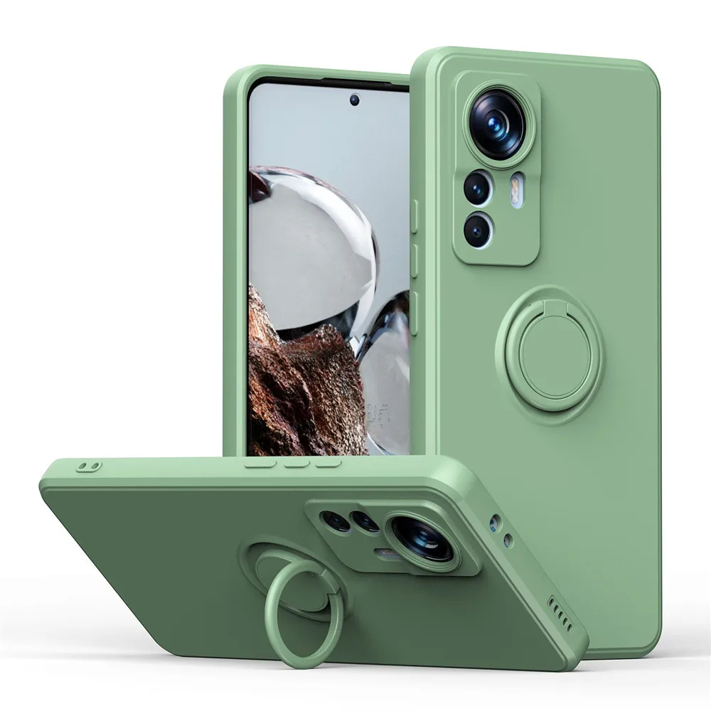 Custodia Per Xiaomi Mi 12 A Portafoglio Con Pelle E TPU - Supporto Integrato, Slot Carte E Chiusura Magnetica, Colore Nero