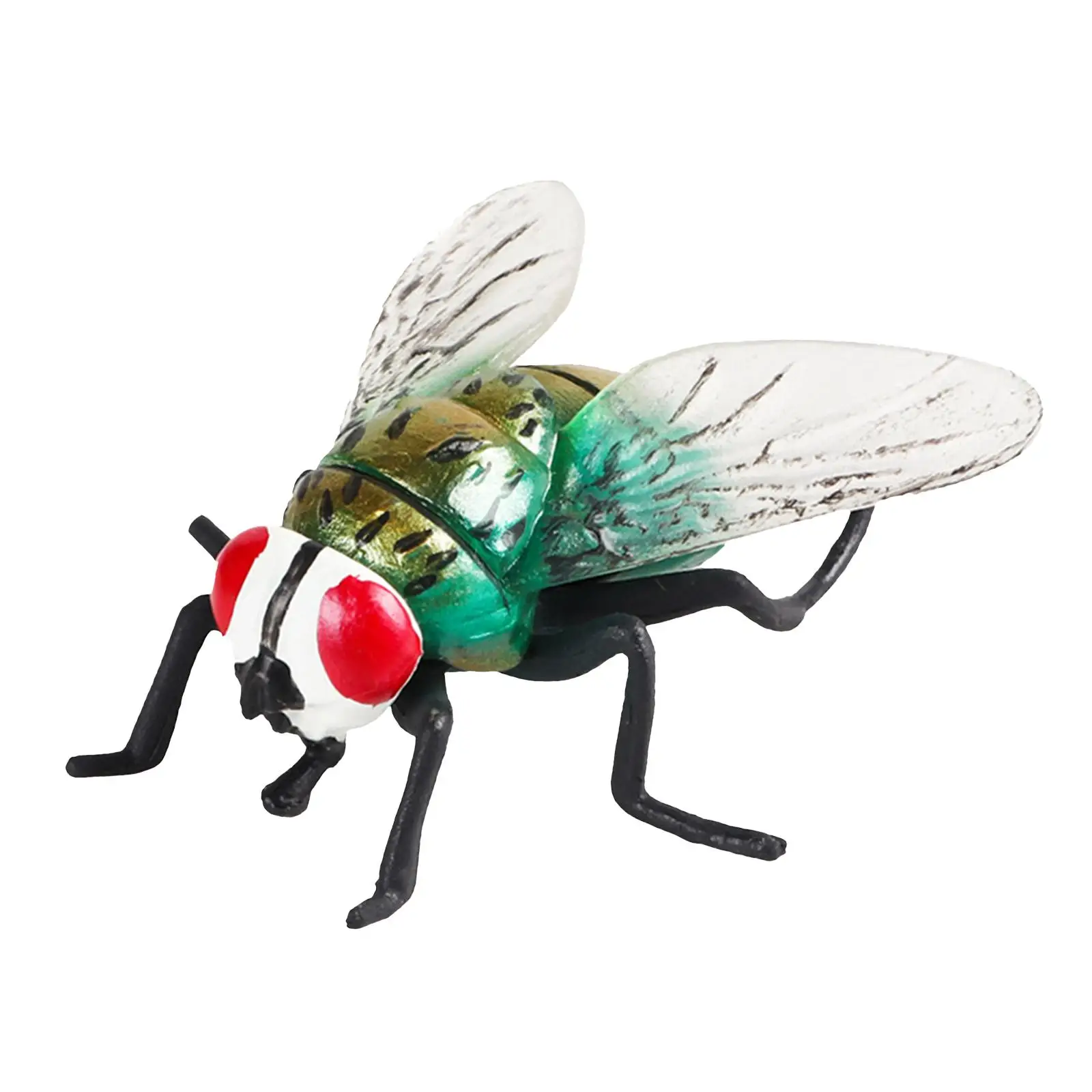 Fly Toys Fly Animal Model Ornament Toy Props Flies Figures for Kids