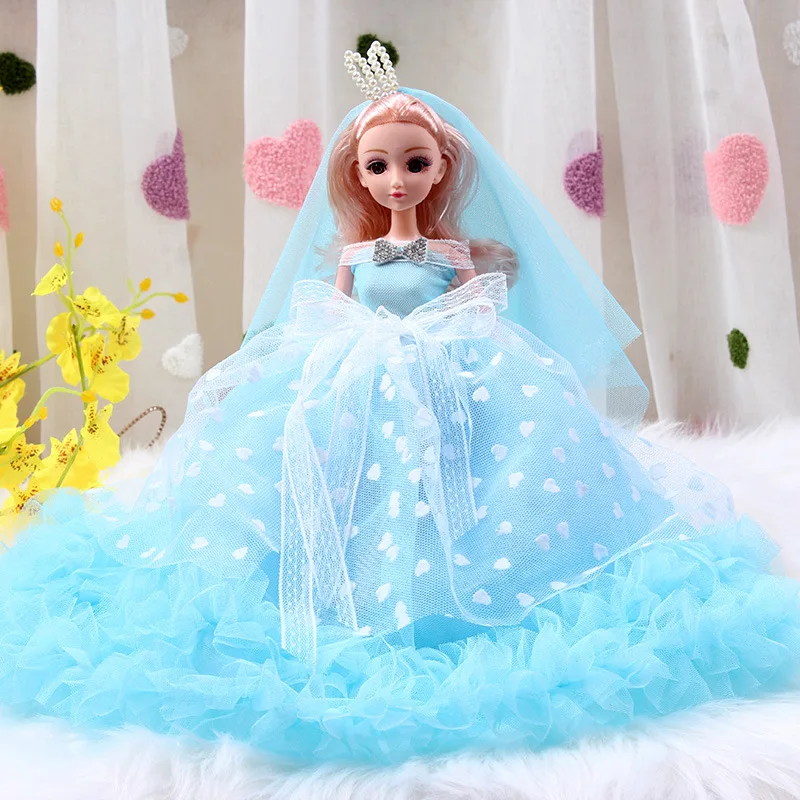 

Confused Princess Doll Enamel Doll Set Box Simulation Doll Small Gift Children's Toy 45cm