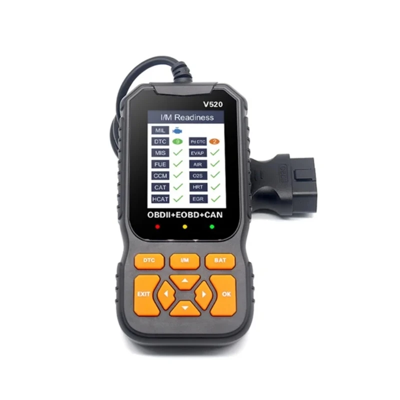 

OBD Scanner Auto Check Engine Troubleshooting Light Fault Error Code Reader with Digital Screen for Read Car Information