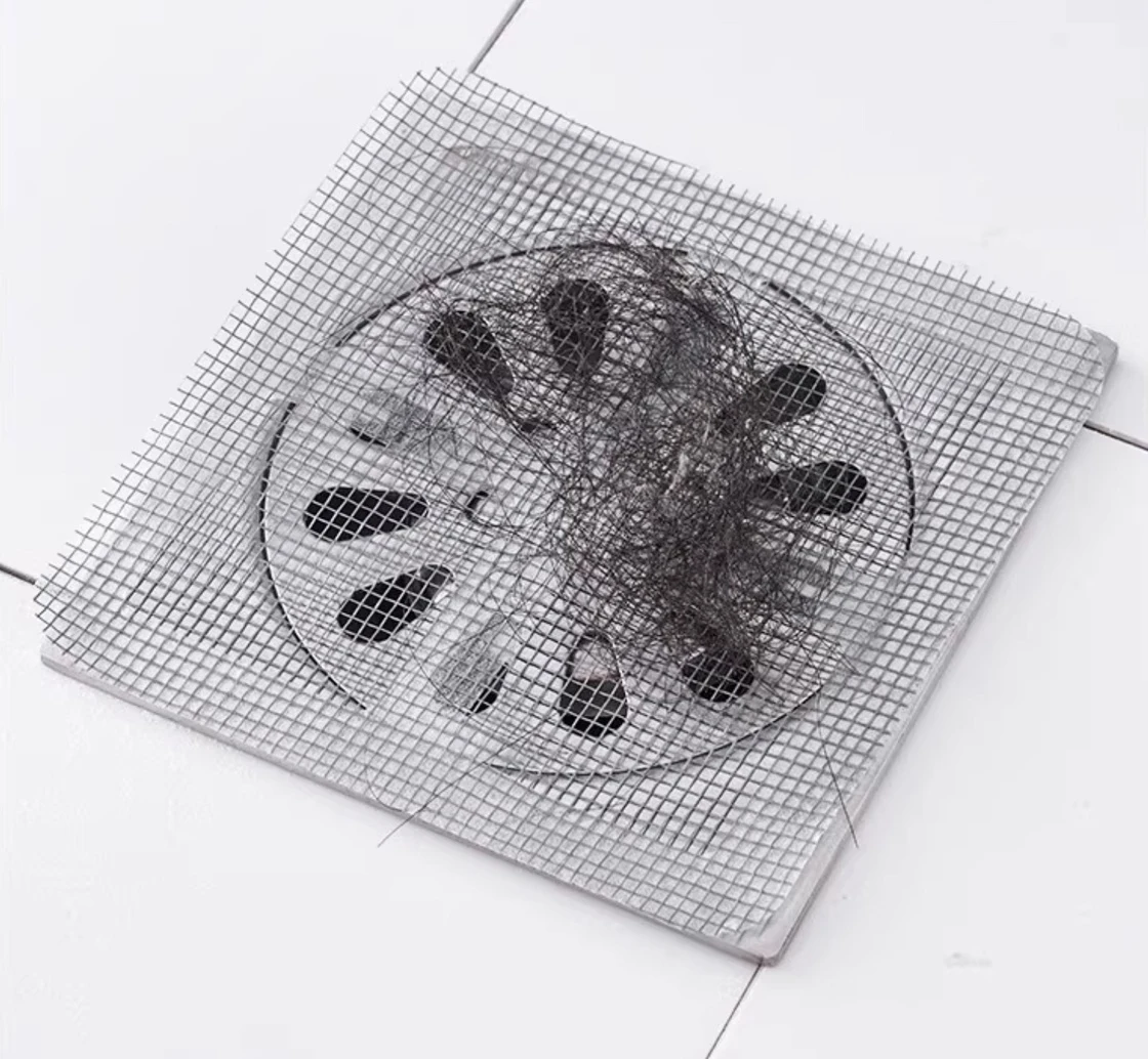 50Pcs Einweg Dusche Abfluss Haar Catcher Mesh Dusche Ablauf Abdeckungen Boden Waschbecken Sieb Filter Haar Stopper Für Badezimmer Küche – Detail 6