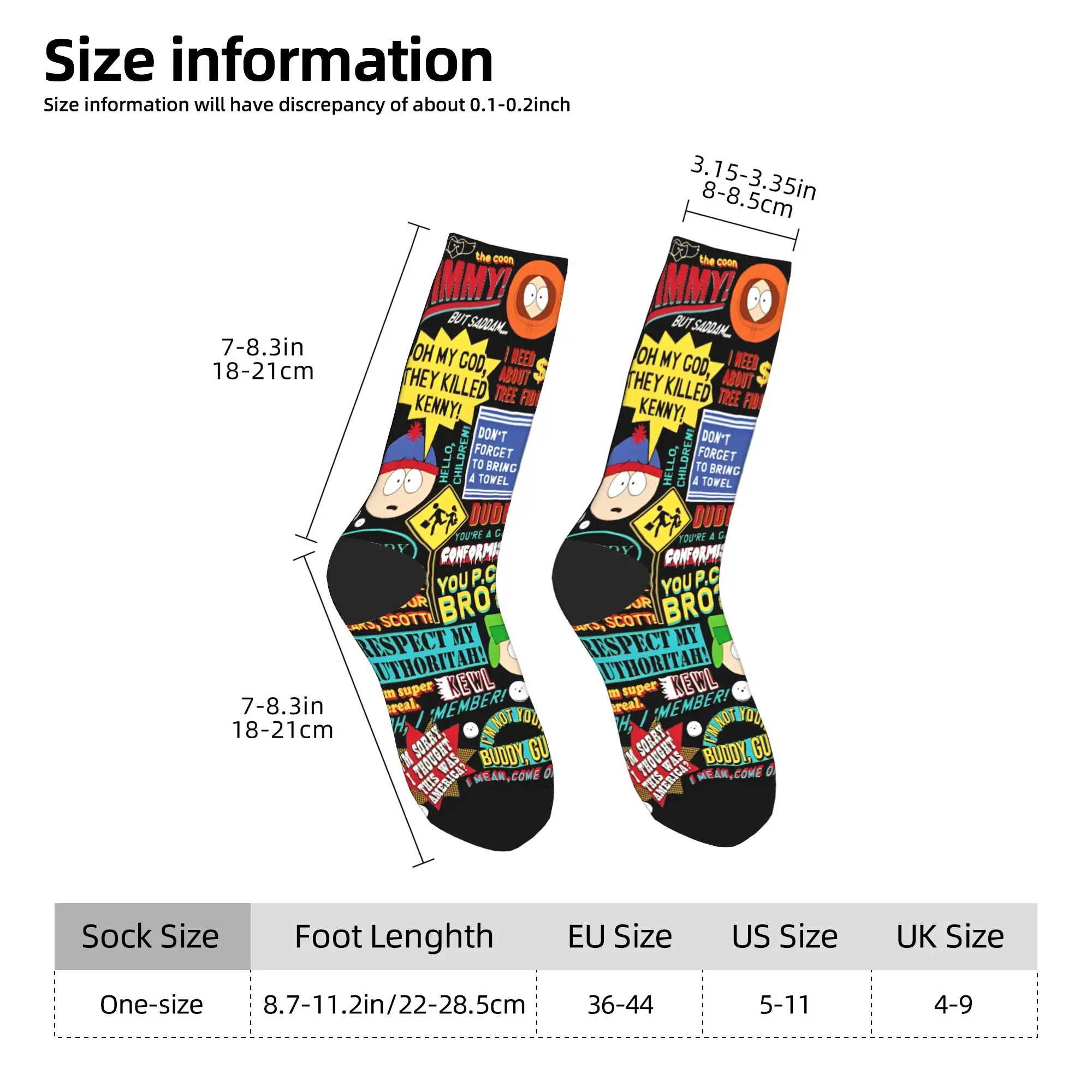 Cozy & Comical Unisex Winter Socks - Anti-Slip Gift Edition
