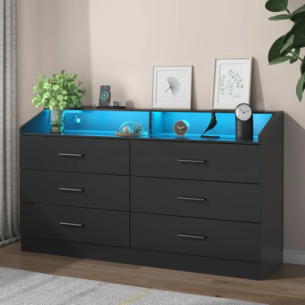 6-Drawer Modern Dresser 1
