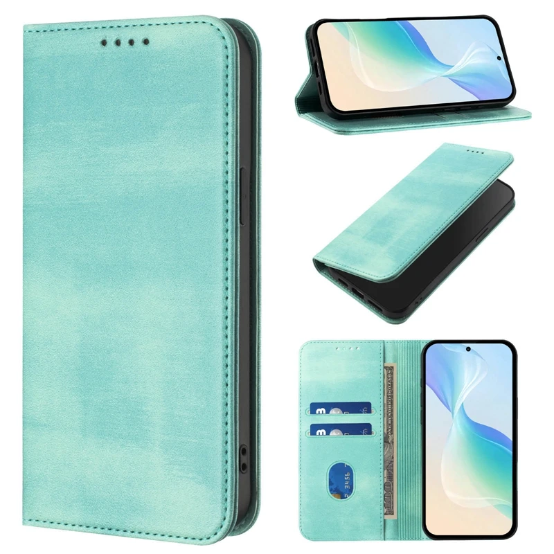 Luxury Leather Magnetic Flip Stand Phone Case Cover - Premium Protection with Elegant Design