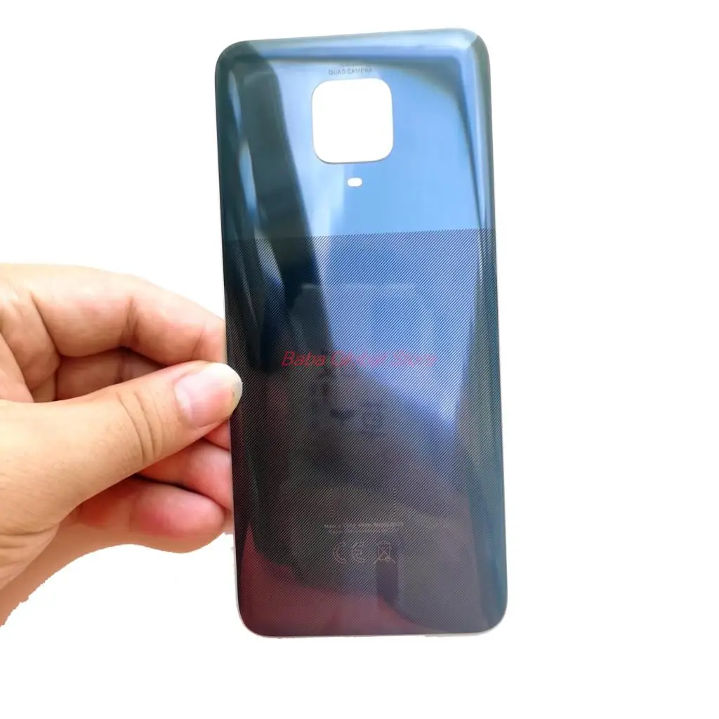 Back Glass Cover For Xiaomi Redmi Note 9 Pro / Note 9S Battery Cover Housing Door Chassis Red Mi 9Pro Repair Parts