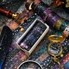 6Pcs Or 12Pcs Starry Sky Washi Tapes Scrapbooking Supplies Foil Decorative Adhesive Tape Washitape Diary Decorating Washi Tape 4