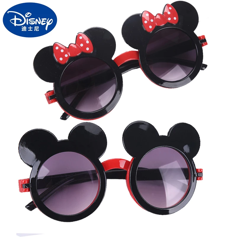Gafas de sol de Disney para niños, lentes de sol Mickey Mouse y Minnie, con tapa, para deportes al aire libre, de viaje, juguete, regalo de cumpleaños| | - AliExpress