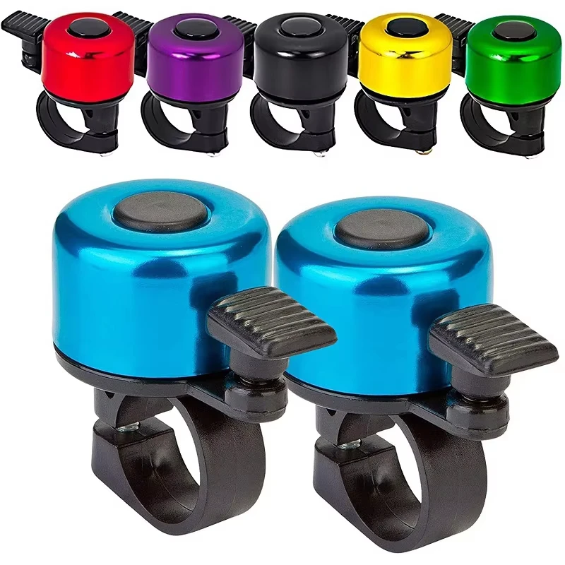 1/2/4pcs 자전거 벨 알루미늄 합금 MTB 자전거 안전 경고 알람 사이클링 핸들바 벨 링 자전거 경적 사이클링 액세서리
