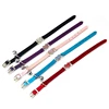 Heart Charm and Bell Cat Collar Safety Elastic Adjustable with Soft Velvet Material 8 Colors Pet Product Small Dog Collar 6