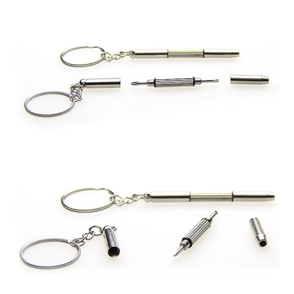 

3-in-1 Glasses Sunglasses Flat Head Spectacles Screwdriver Portable Watch Phone Repair Kit Set Tool Multifunctional Accessories