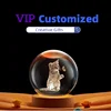 VIP - Customized CRYSTAL wooden base Lights-6cm warm white 1