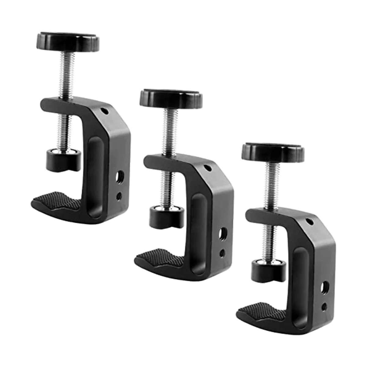 

C-образный зажим из алюминиевого сплава, фиксированный Настольный зажим, фотовспышка, Фотокамера, фотоаппарат для деревообработки