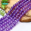 A+ Genuine Light Amethyst Purple Crystal Beads 4-12mm Loose Quartz Beads For Jewelry Making DIY Bracelets Necklace 1