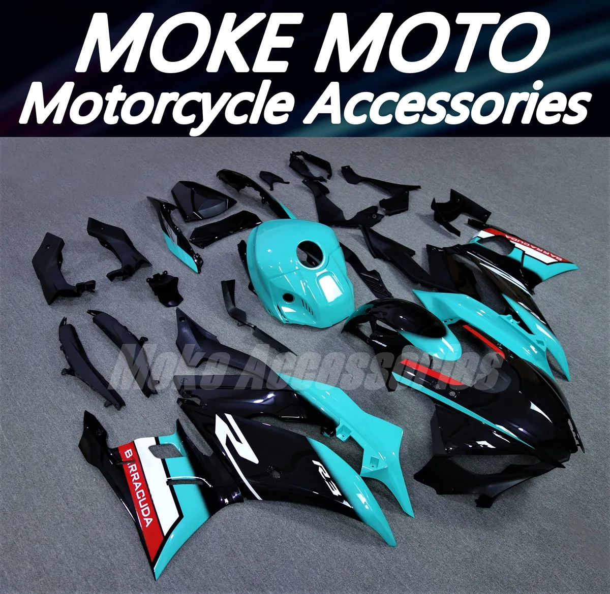 Motorcycle Fairings Kit Fit For YZF R25 R3 Bodywork set High quality ABS injection Black White Blue