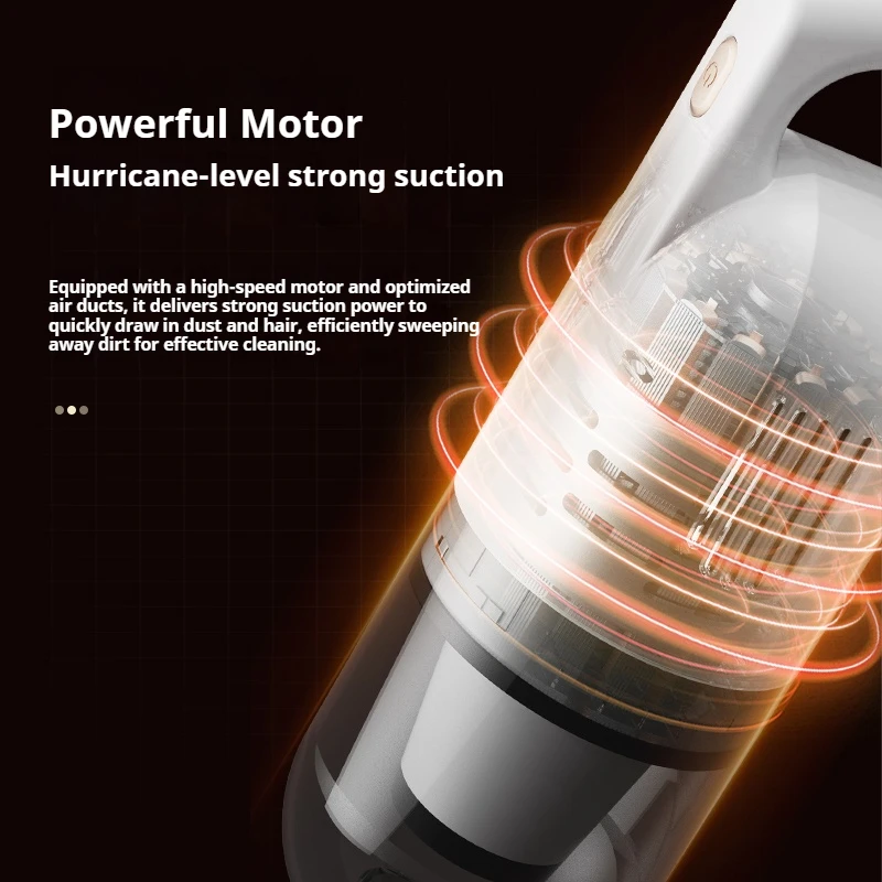 22000pa Multifunctional Handheld Vacuum Cleaner Powerful Suction HEPA Filter Wireless Vacuum Cleaner for Car Floor Household 5