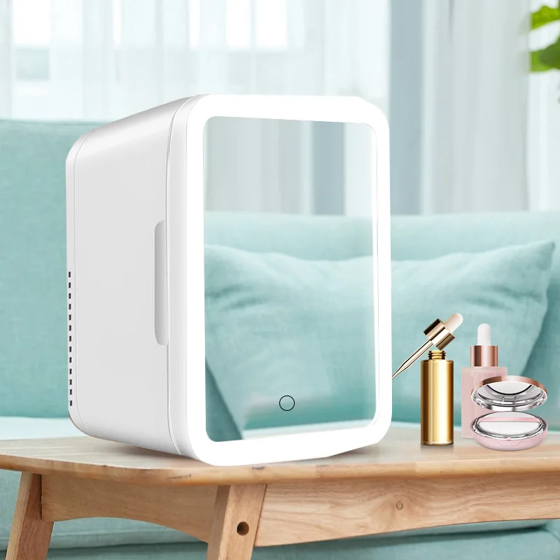 Car refrigerator small household cosmetics skin care products cold storage beauty double small refrigerator car cold storage min