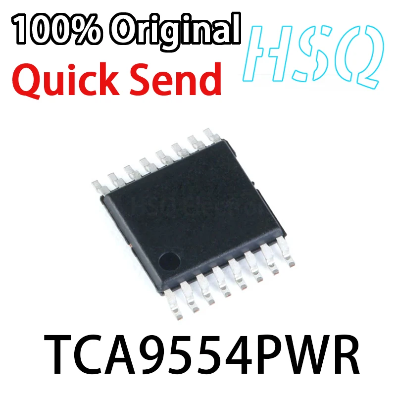

1 шт., TCA9554PWR, TCA9554PWR, экранная печать PW554, удлинитель, чип, упаковка TSSOP16, новый, оригинальный