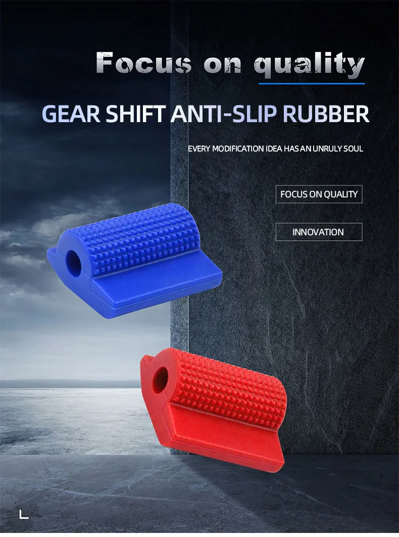 1 stücke Motorrad Shift Schalthebel Pedal Gummi Abdeckung Schuh Schutz Fuß Peg Toe Gel für Kawasaki Honda Yamaha Moto zubehör – Detail 1
