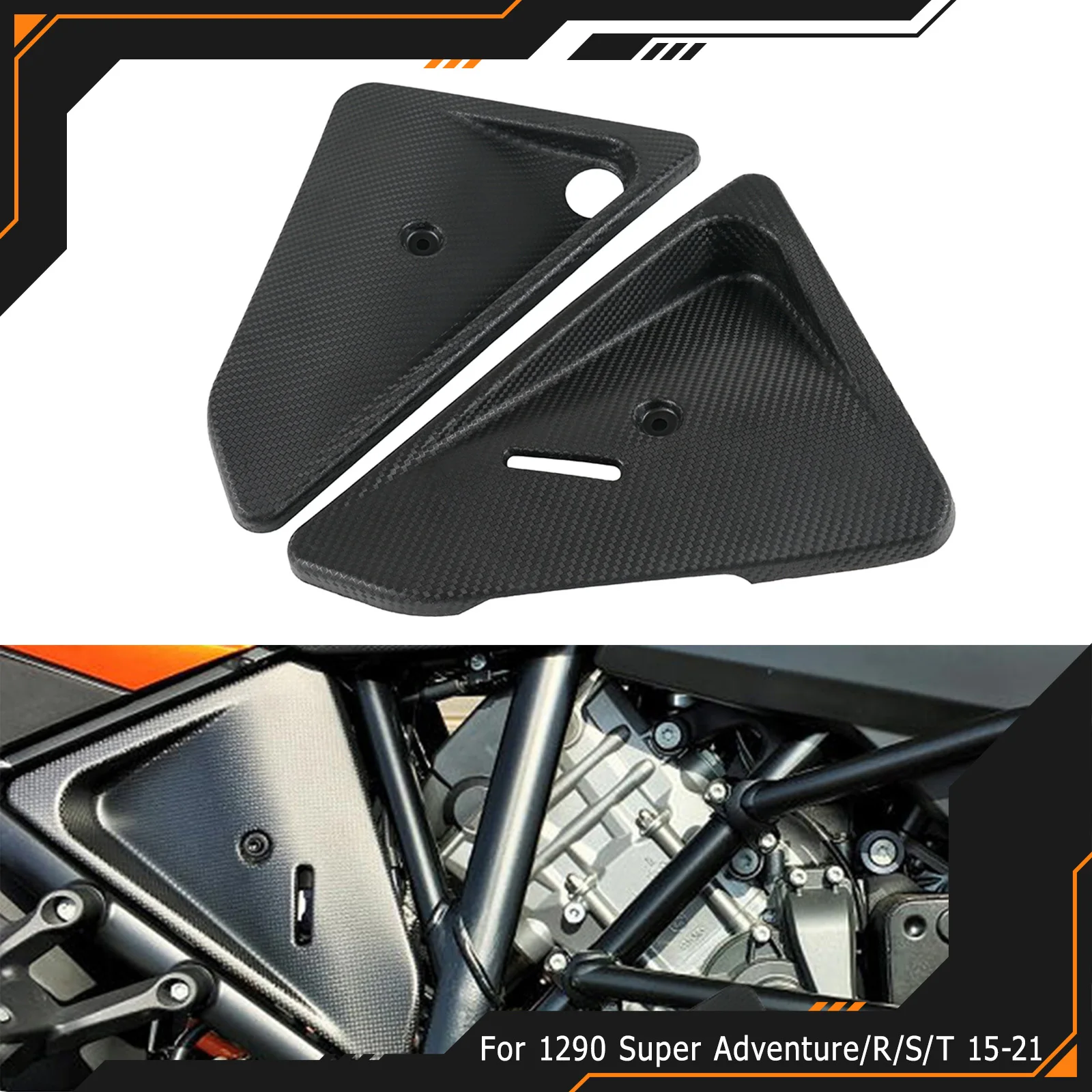 2015-2021 für KTM 1290 Super Adventure R S T Motorrad Seitenverkleidungsabdeckung für KTM 1090 Adventure R 17-19 1190 Adventure/R 14-16