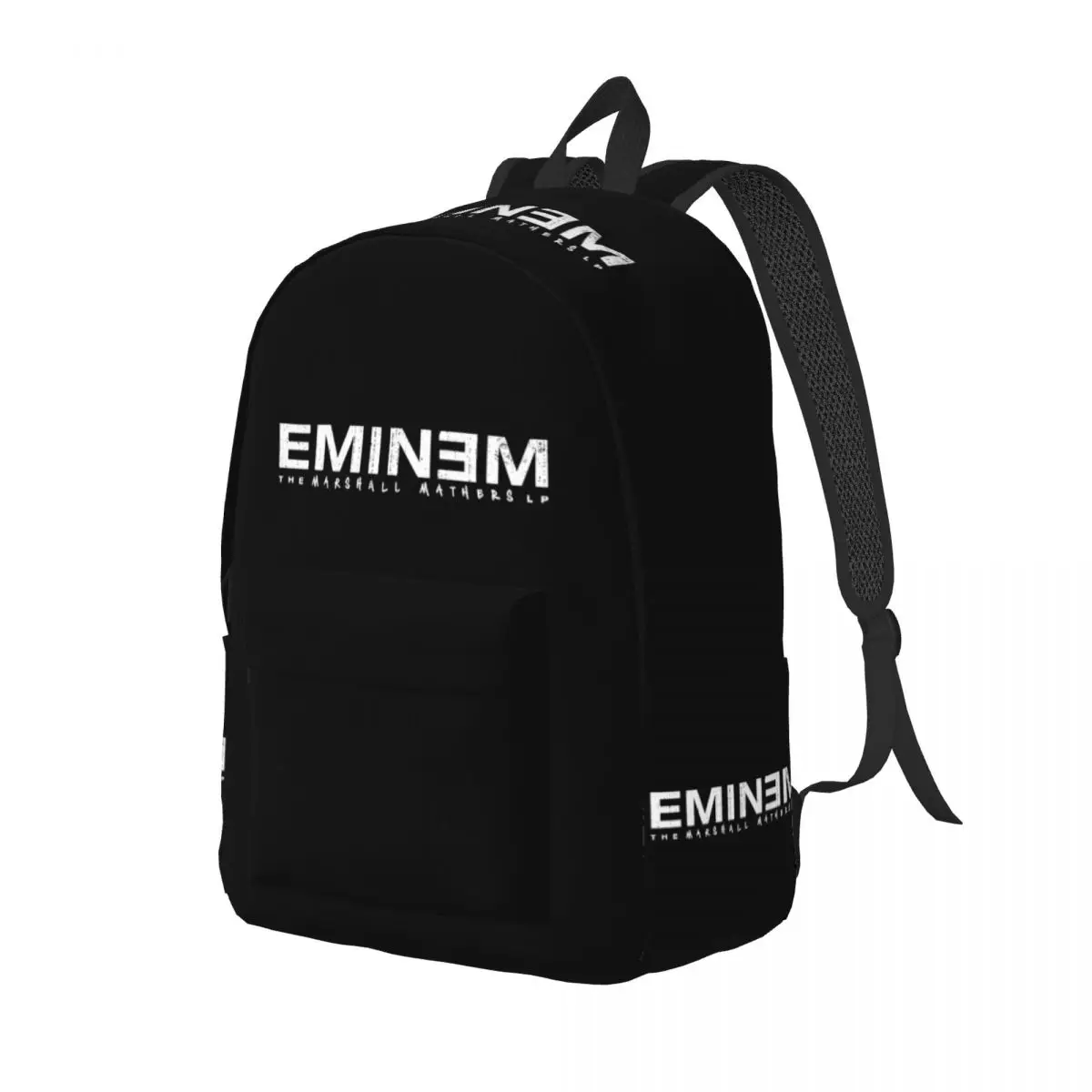 Rapper Rap God Eminem Backpack for Men Women Fashion High School