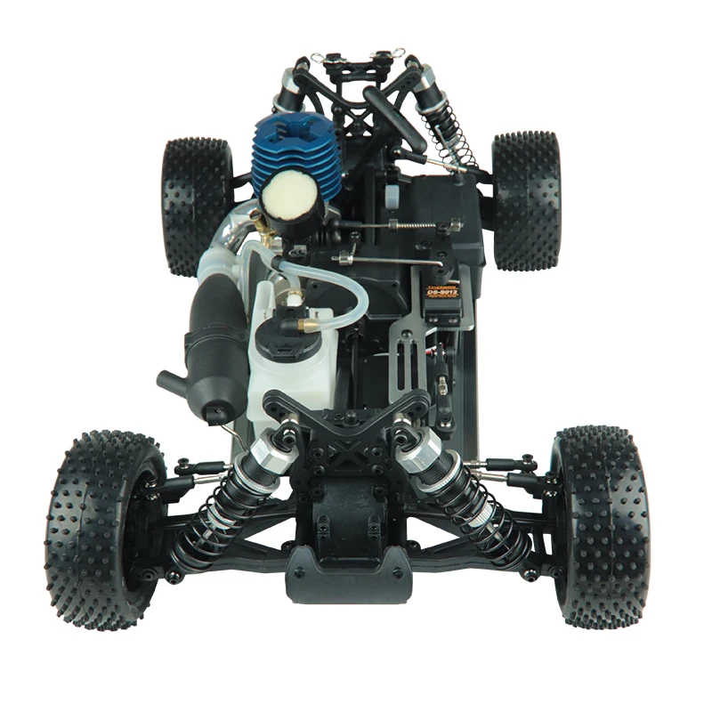 nitro racing rc auto 1/10 2,4g funks teuerung buggy 75 km/h hoch  geschwindigkeit kraft 18 gasmotor rtr lkw vrx rh1006