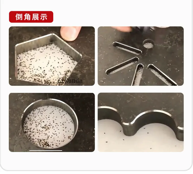 Y 공압식 챔퍼링 머신 트리밍 및 디버링 목공용 스테인리스 스틸 45도 C, R 각도 챔퍼링 머신