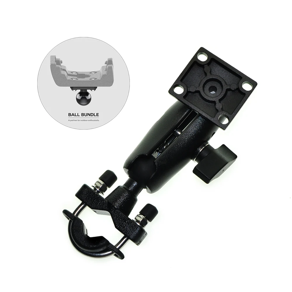 

Square Plate Bracket +U-bolt Handlebar Mount KIT for Garmin Montana 750i 700 750 700i 680T 650T Zumo XT GPSMAP 276Cx Overlander