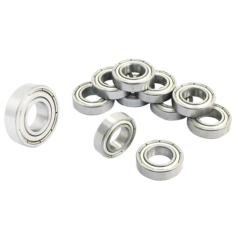 

11Pcs Shielded Sealed Deep Groove Ball Bearings,10Pcs 6800Z 10X19x5mm & 1Pcs 6900Z 10X22x6mm