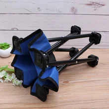 

Multifunctional Beach Portable Fishing Chair Folding Stool Recreational Fishing Gear for Camping Hiking(Blue)