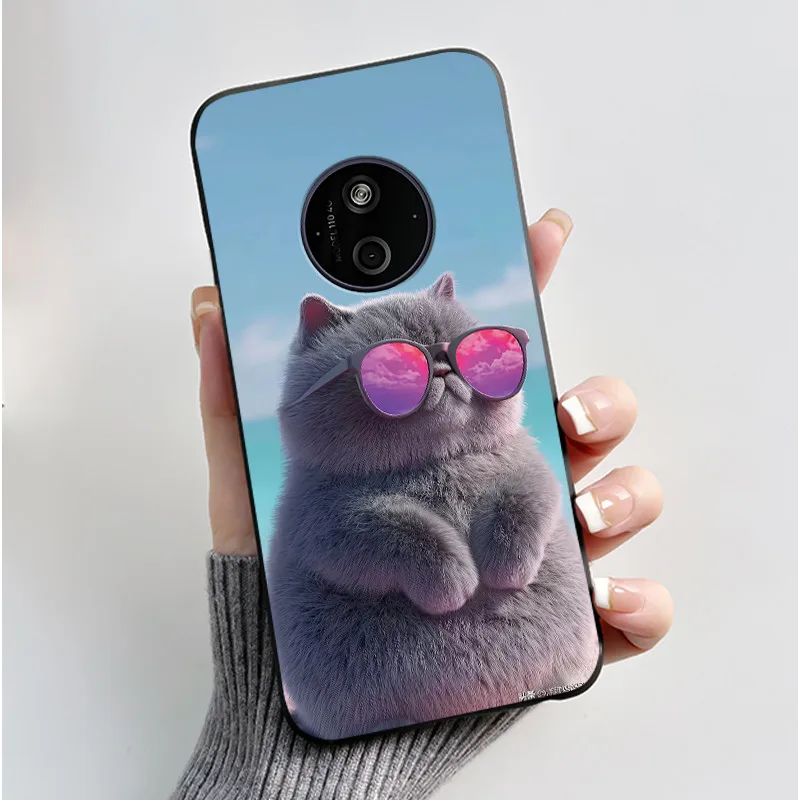 Aesthetic Luxury Soft Silicone Black Matte Phone Case Cover - Cute and Cool Design